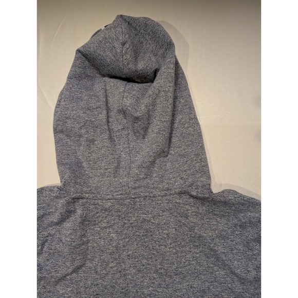 Rhoback Mens Small Golf Performance Hoodie Blue Heathered Pullover - Picture 10 of 10